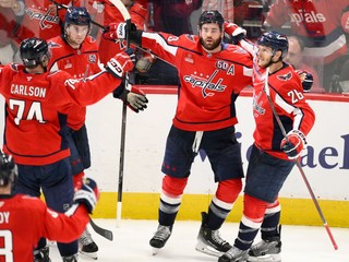 Gólová radosť hráčov Washingtonu Capitals 