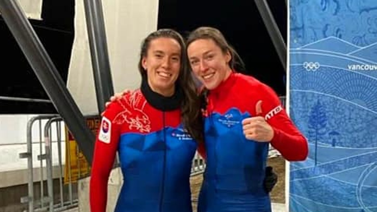 Viktória Čerňanská (vľavo) a Lucia Mokrášová.