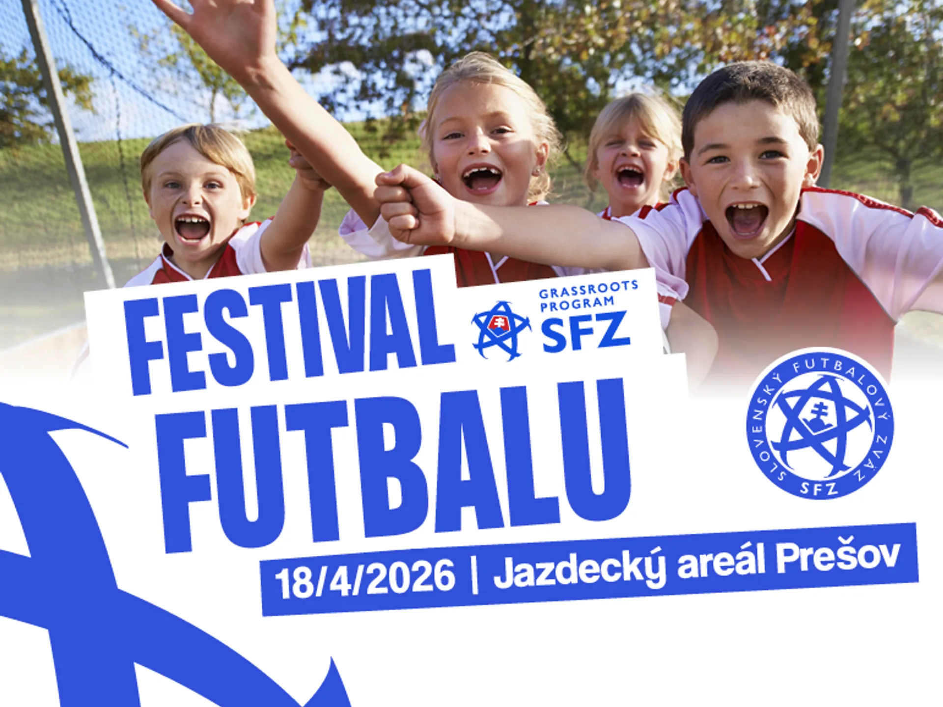 Festival futbalu SFZ pre všetkých: Už  túto sobotu v Prešove