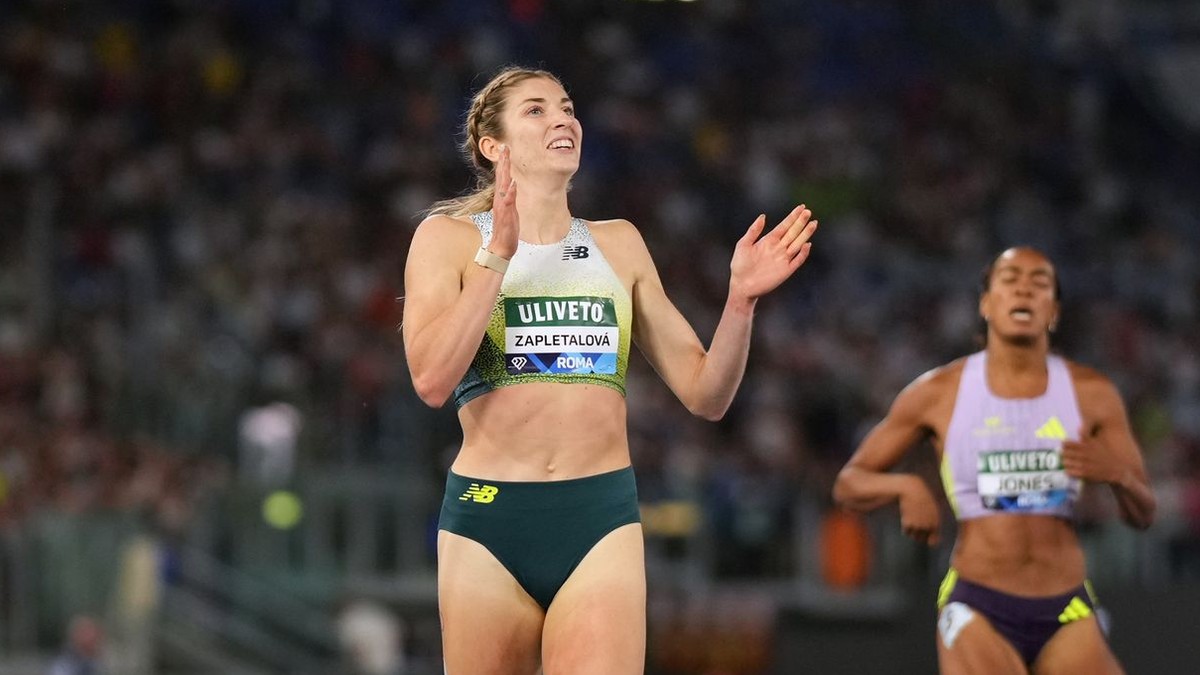 Slovenská bežkyňa Emma Zapletalová.