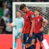 Smutný Adam Hložek a ďalší českí futbalisti v zápase proti Mexiku na MS 2026.