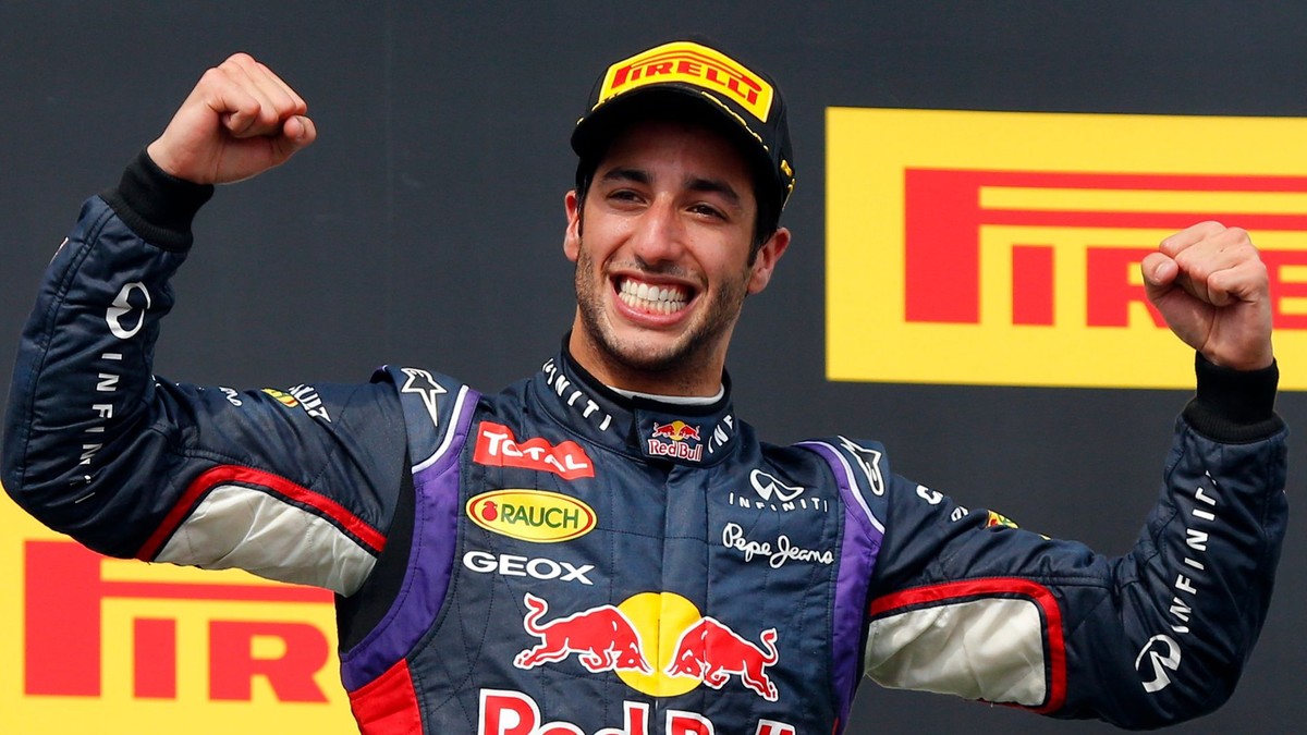 Daniel Ricciardo v 2014.