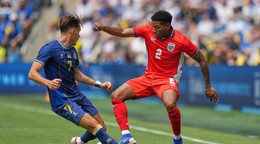 Cesar Blackman v prípravnom zápase s Bosnou a Hercegovinou.