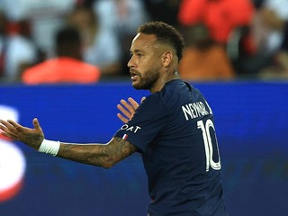 Neymar v drese PSG.