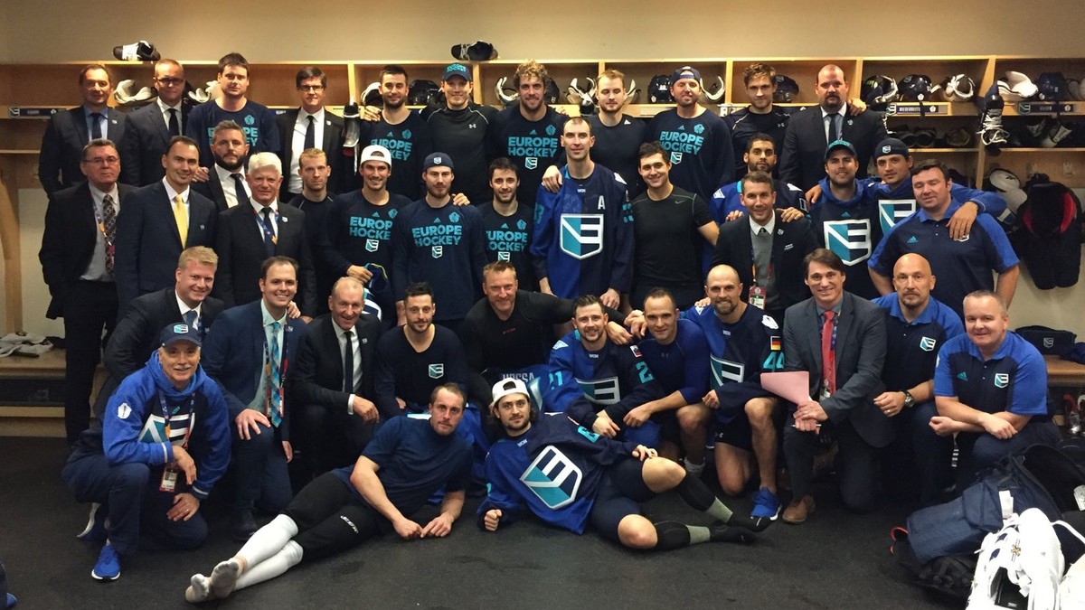 Tím Európy na Svetovom pohári v hokeji 2016. 