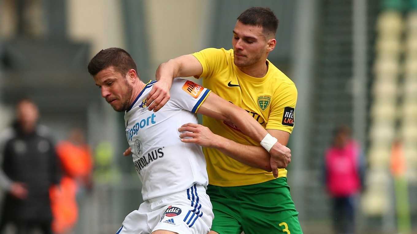 Patrik Leitner v drese Žiliny