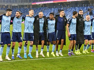 Futbalisti ŠK Slovan Bratislava. 