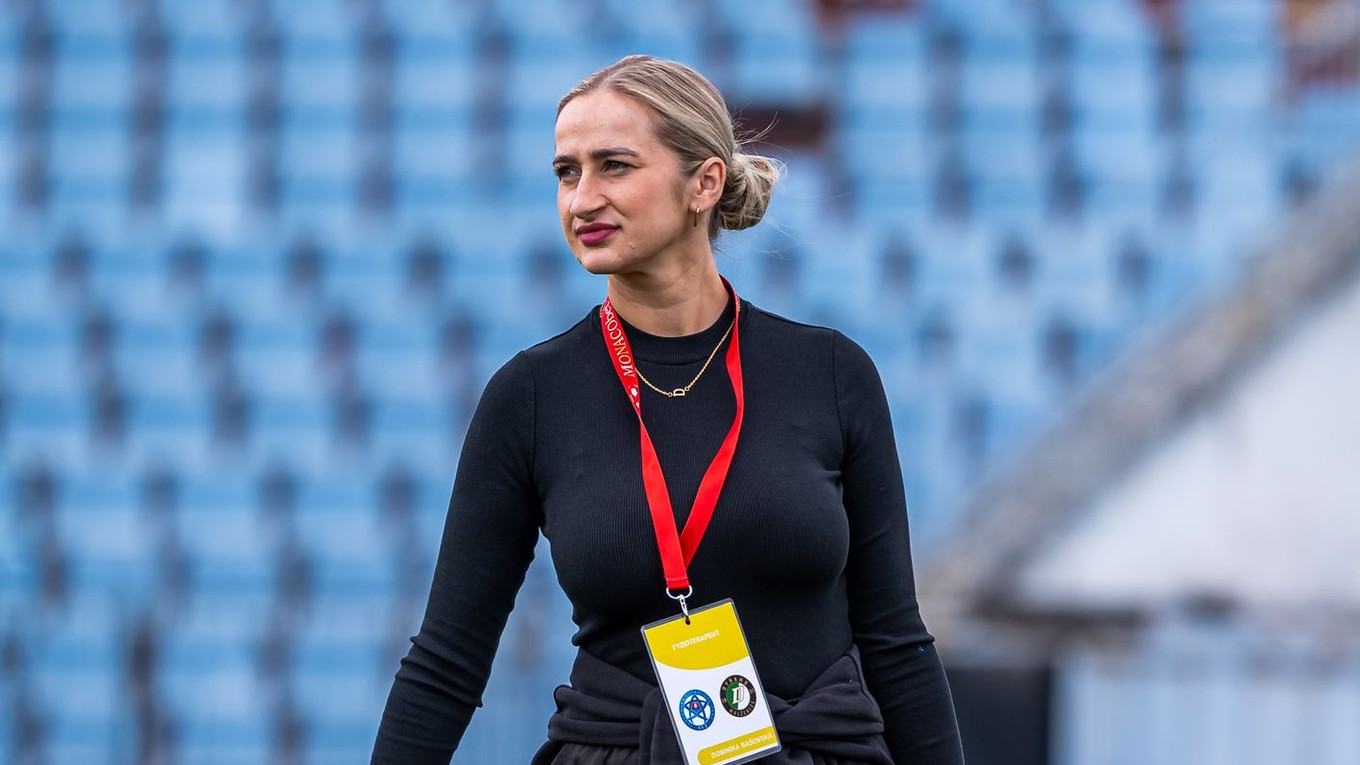 Fyzioterapeutka Dominika Bašovská.