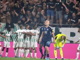 Hráči Ferencvárosu sa síce ujali vedenia, ale napokon smútili po prehre.