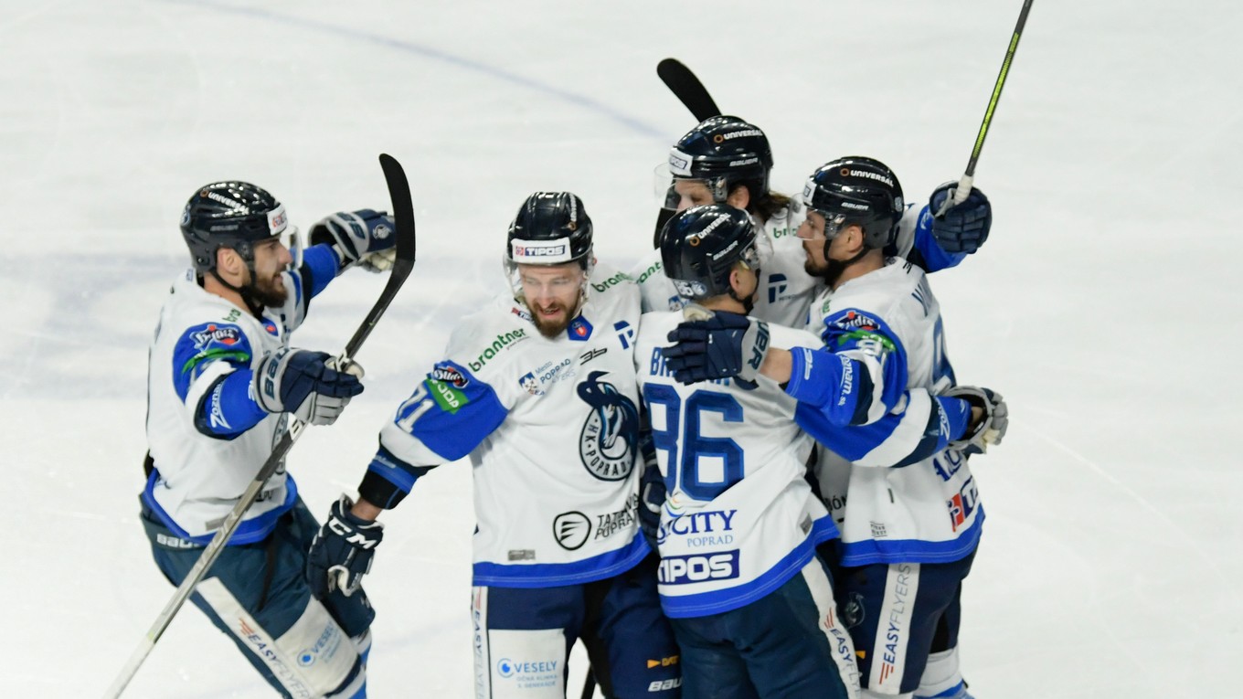 Hokejisti HK Poprad.