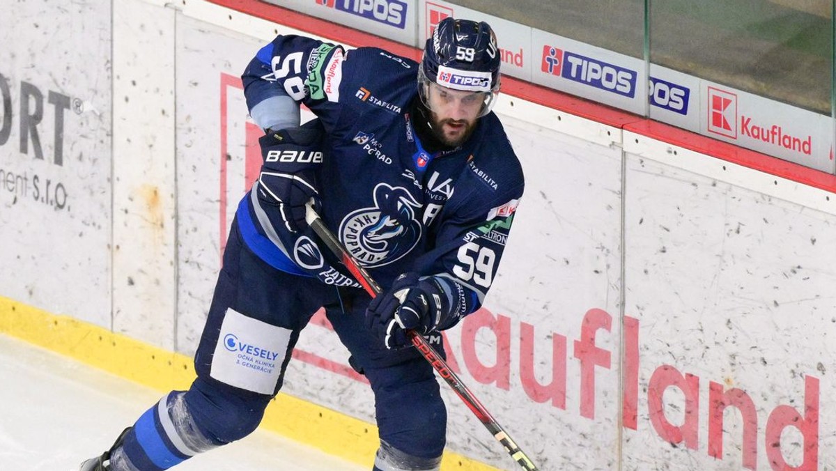 Oldrich Kotvan v drese Popradu.