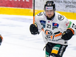 Tomáš Zigo v drese HC Košice.