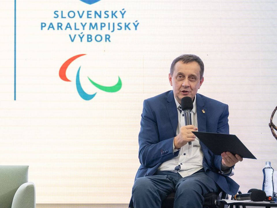 Prezident Slovenského paralympíjského výboru Ján Riapoš.