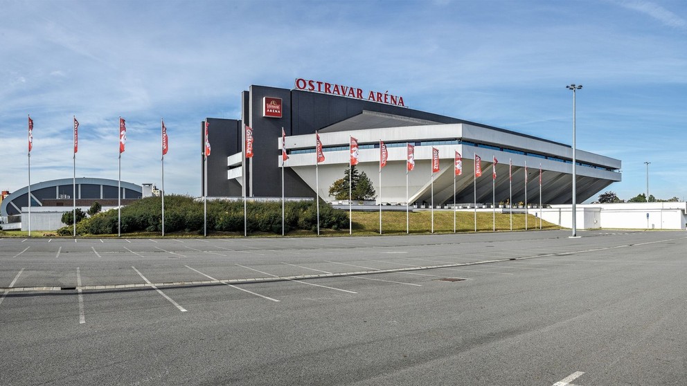 Hokejový štadión Ostravar Aréna v Ostrave.