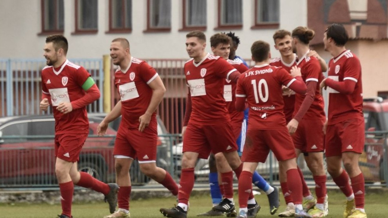Futbalisti Svidníka.