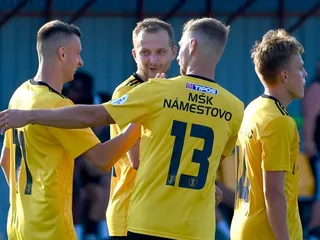 Radosť hráčov MŠK Námestovo.