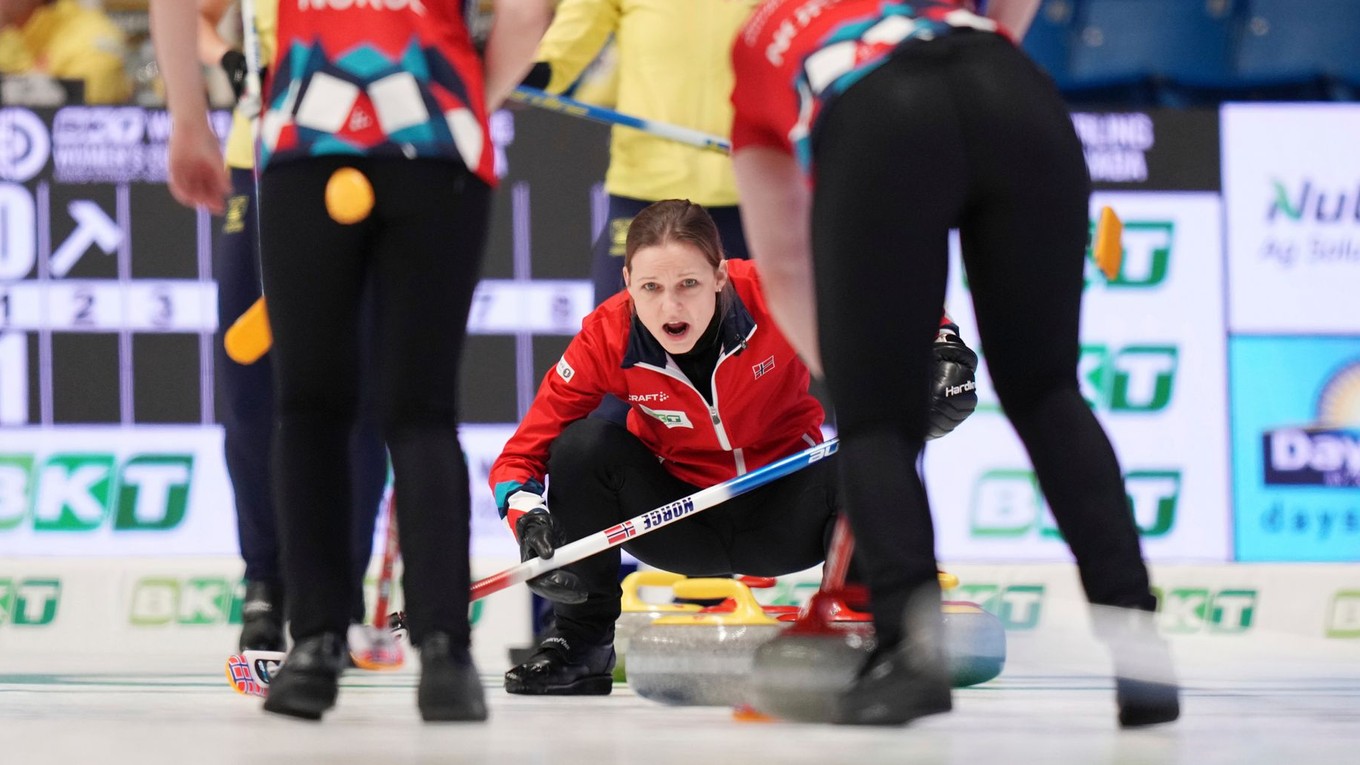 Reprezentantky Nórska na MS v curlingu žien 2024.