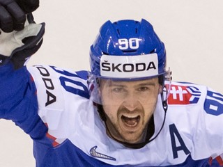 Tomáš Tatar na MS 2019 v Košiciach.