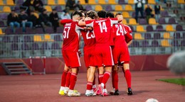 Gólová radosť futbalistov Banskej Bystrice.
