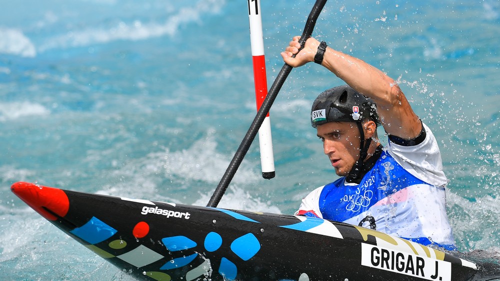 Grigar udržal sériu vodných slalomárov. Získal striebro