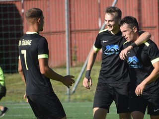 Futbalisti ŠK Čierne.