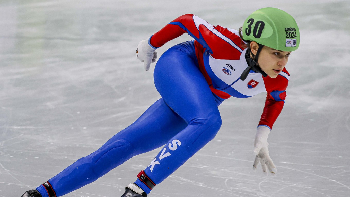 Slovenská reprezentantka v šortreku Lea Popovičová.