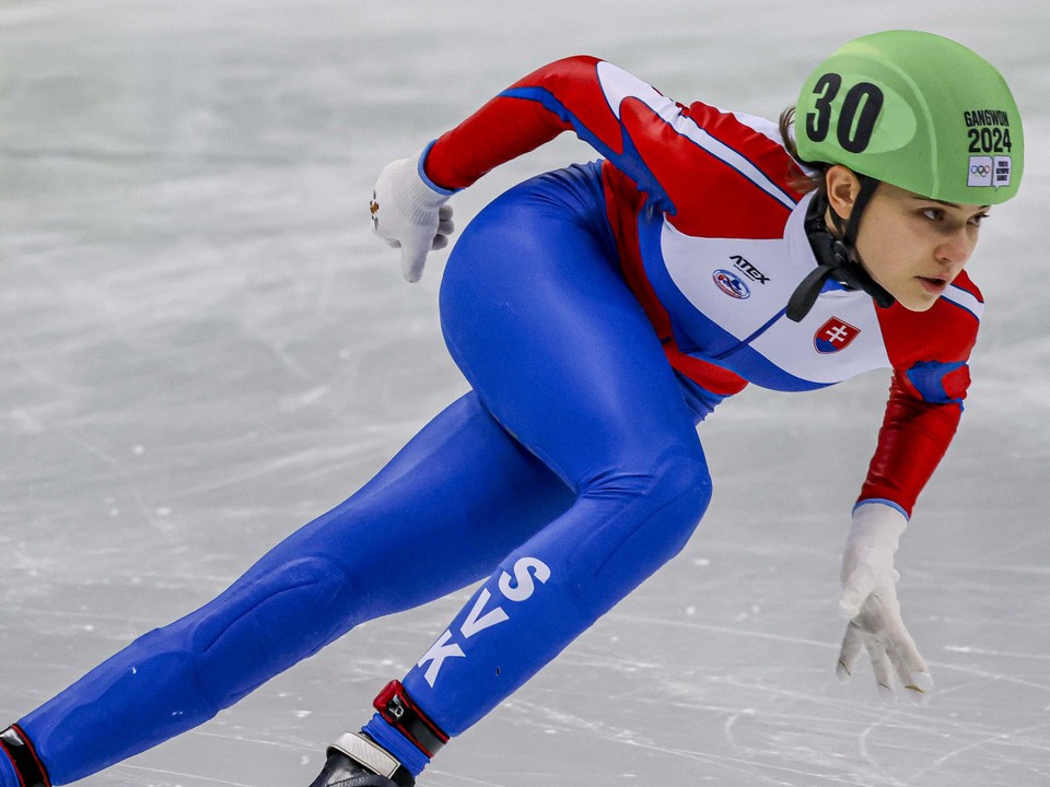 Slovenská reprezentantka v šortreku Lea Popovičová.