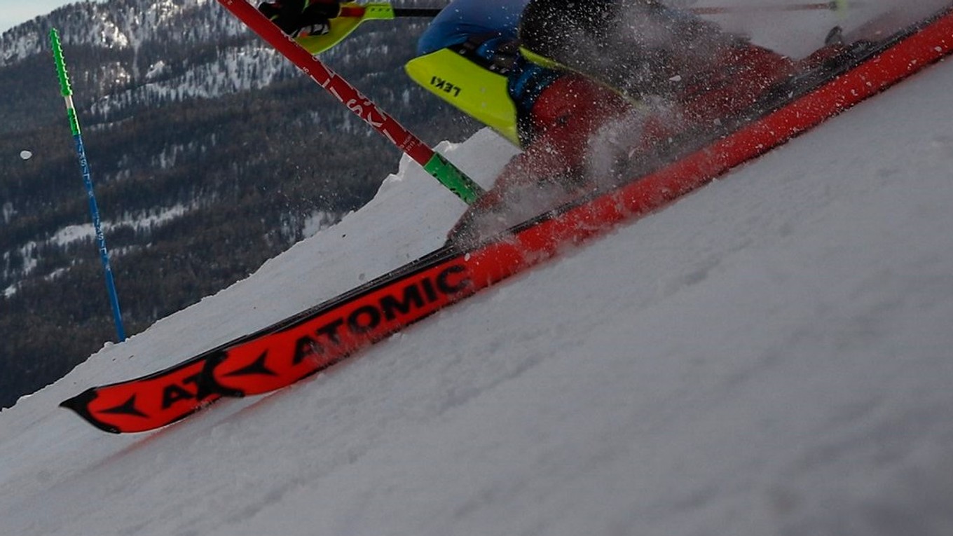 Alpské lyžovanie, ilustračná snímka.