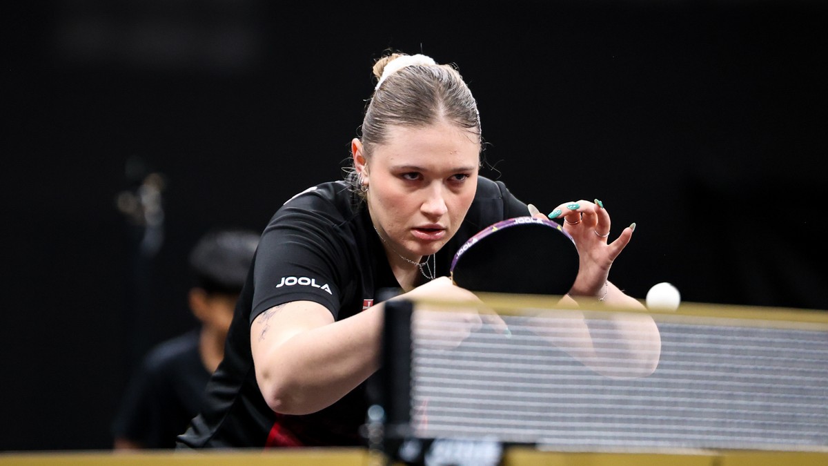 Slovenská stolná tenistka Tatiana Kukuľková.