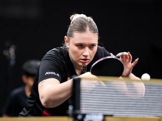Slovenská stolná tenistka Tatiana Kukuľková.