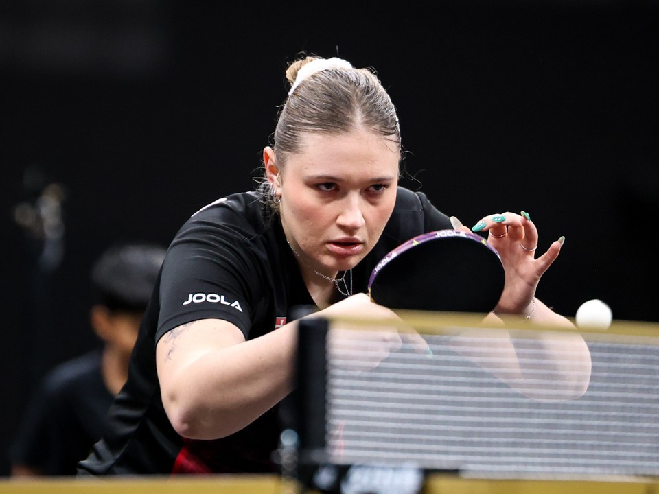 Slovenská stolná tenistka Tatiana Kukuľková.