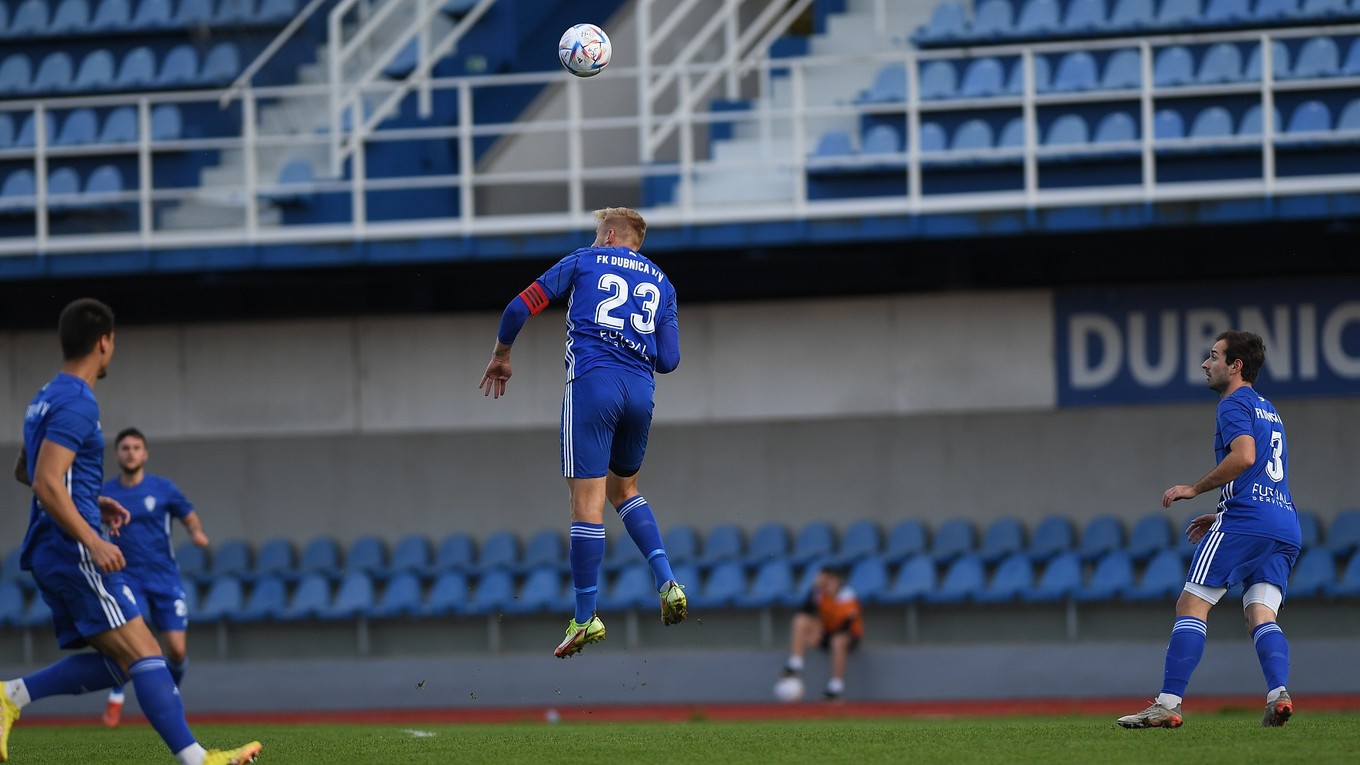 Hráči FK Dubnica.