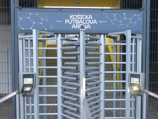 Košická futbalová aréna v decembri 2021.