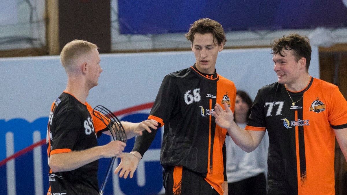 Florbalisti FK Florko Košice.