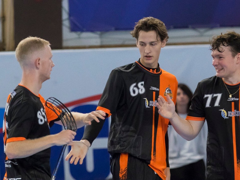 Florbalisti FK Florko Košice.