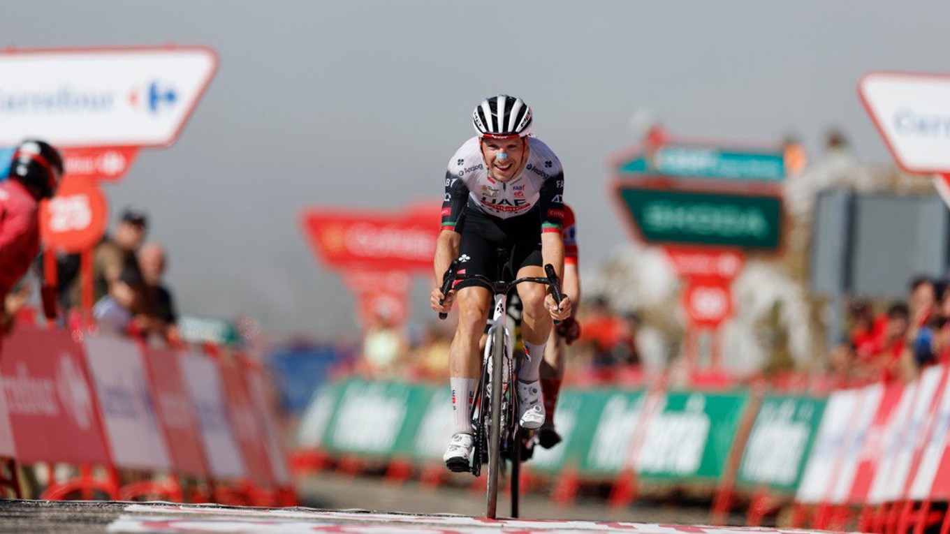 Joao Almeida vyhral 13. etapu Vuelty 2025