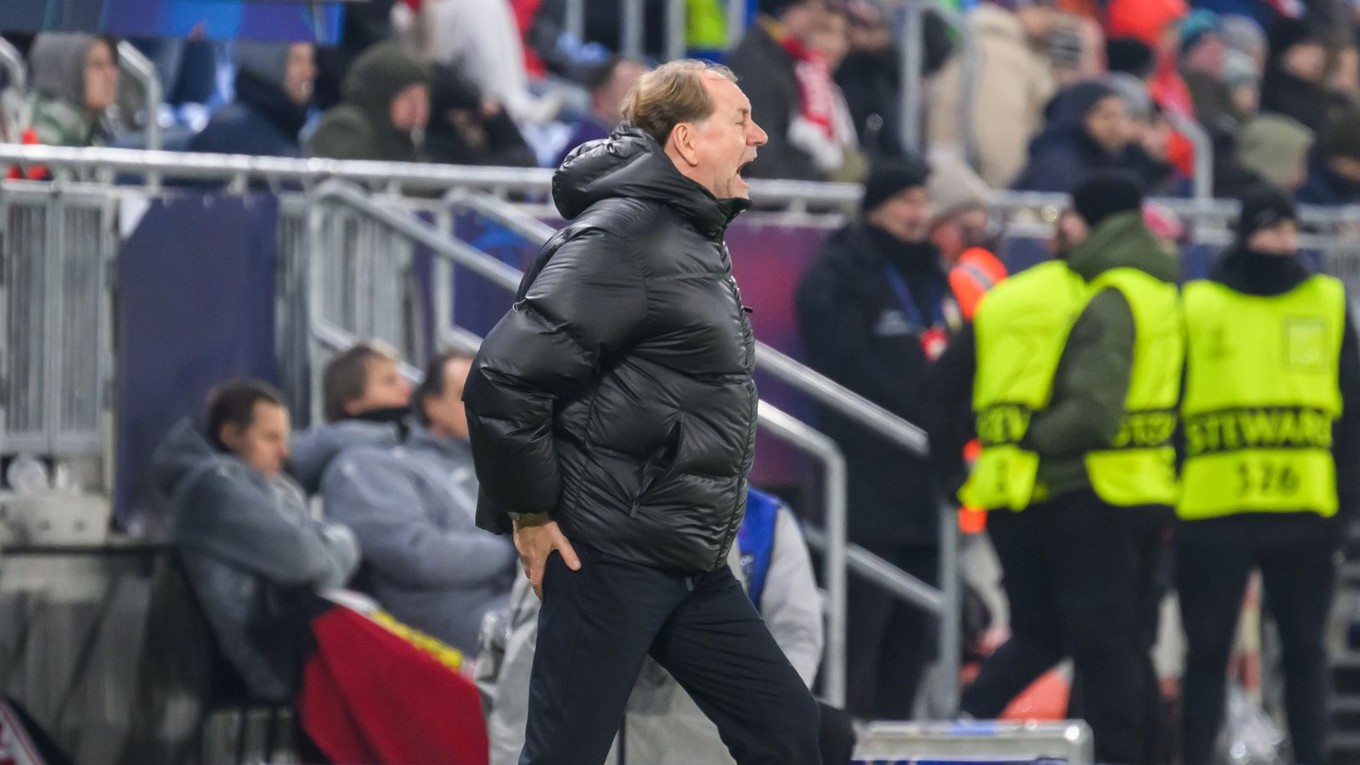 Tréner Slovana Bratislava Vladimír Weiss st. 