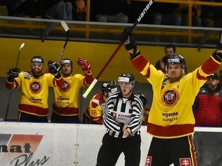 Hokejisti HC Topoľčany.