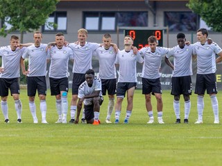 Futbalisti OFK Baník Lehota pod Vtáčnikom.