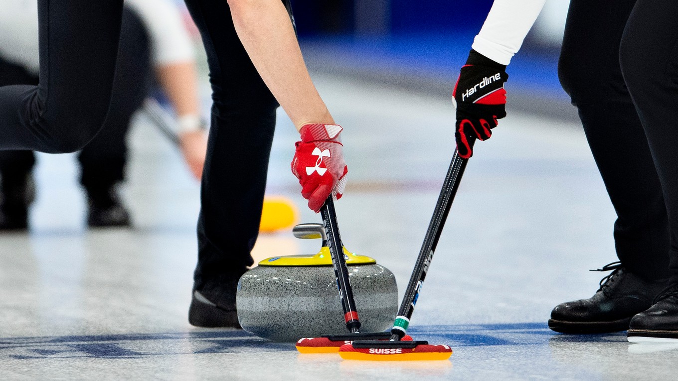 Tím Švajčiarska na MS v curlingu 2019 v dánskom Silkeborgu.
