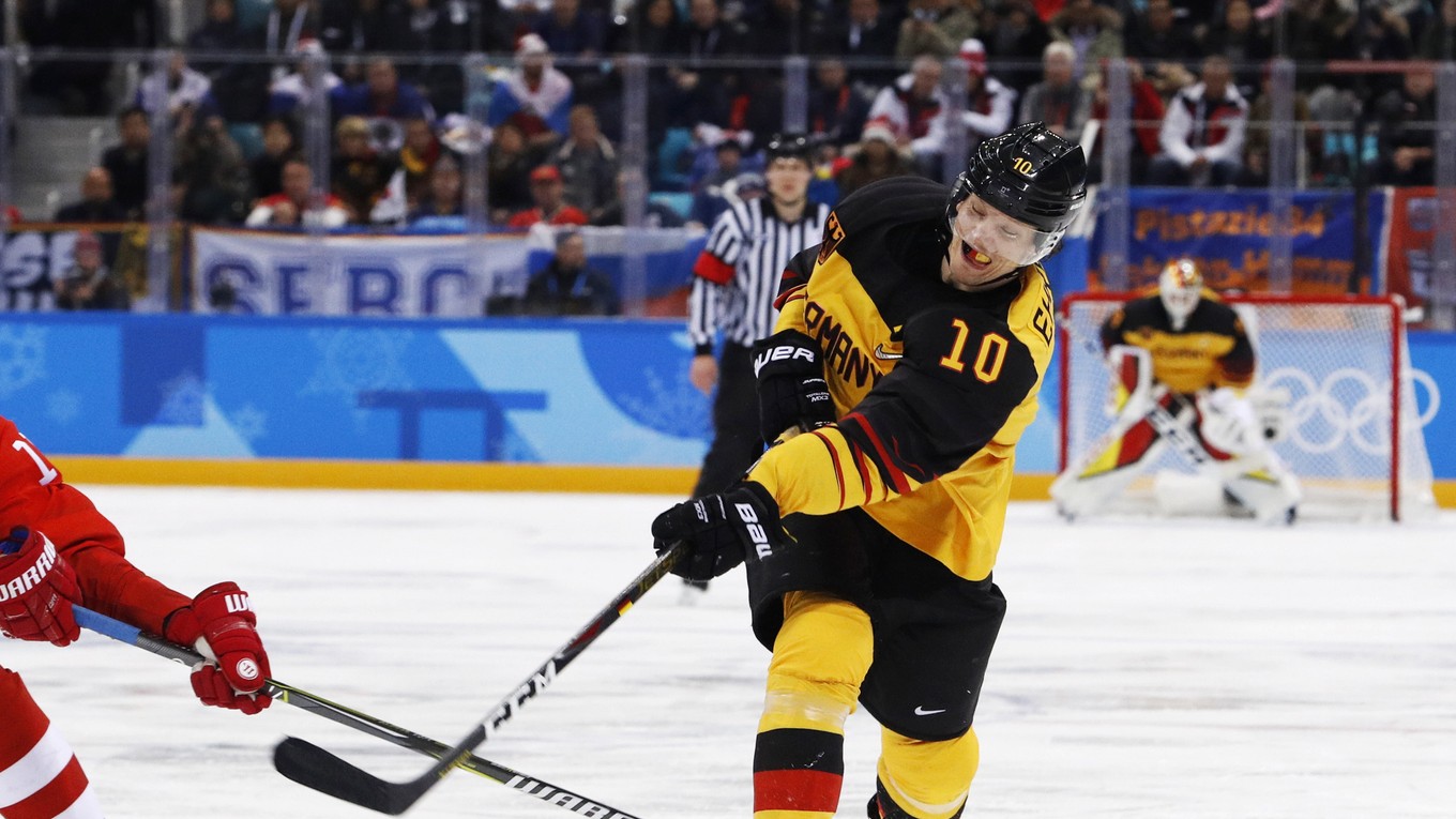 Christian Ehrhoff v reprezentačnom drese Nemecka.