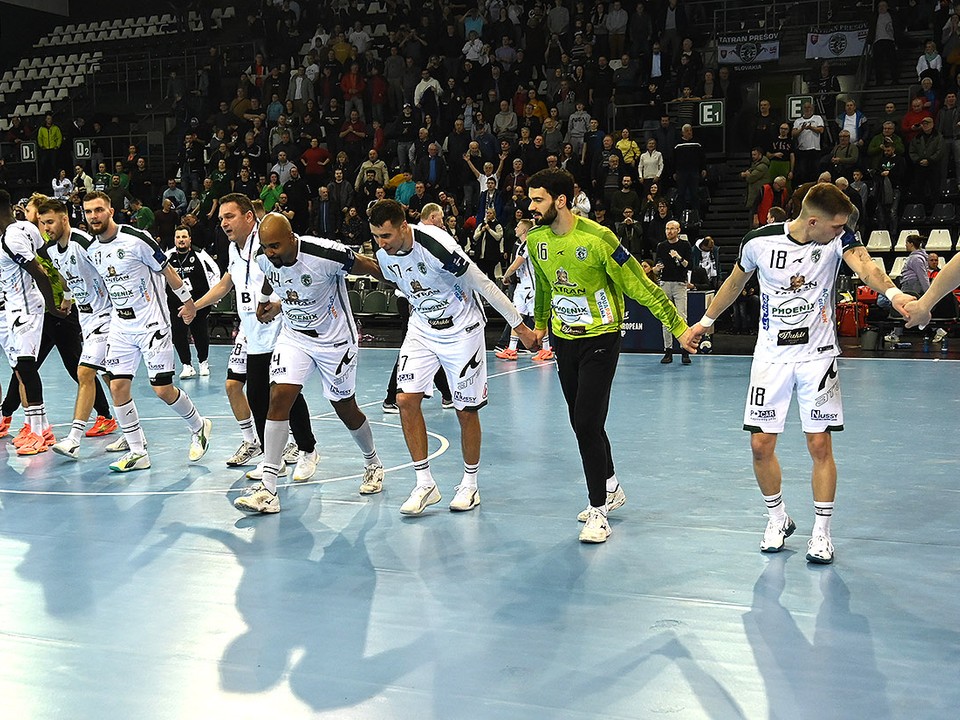 Hádzanári Tatrana Prešov po postupe cez FH Hafnarfjordur v osemfinále Európskeho pohára EHF.