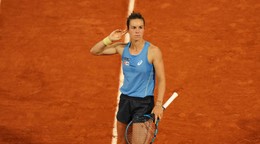 Lois Boissonová na Roland Garros 2025.