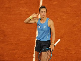 Lois Boissonová na Roland Garros 2025.