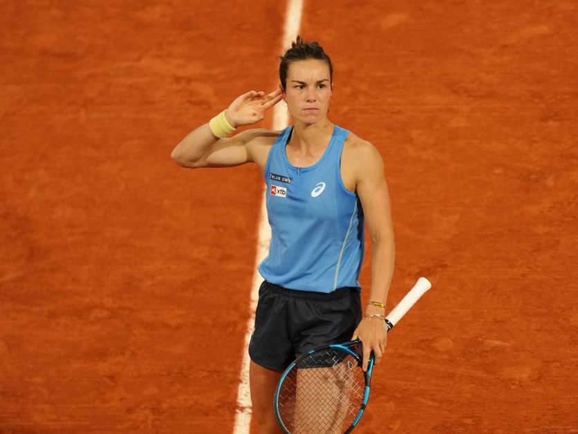 Lois Boissonová na Roland Garros 2025.