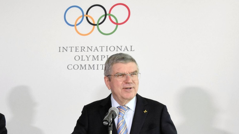Prezident MOV Thomas Bach.