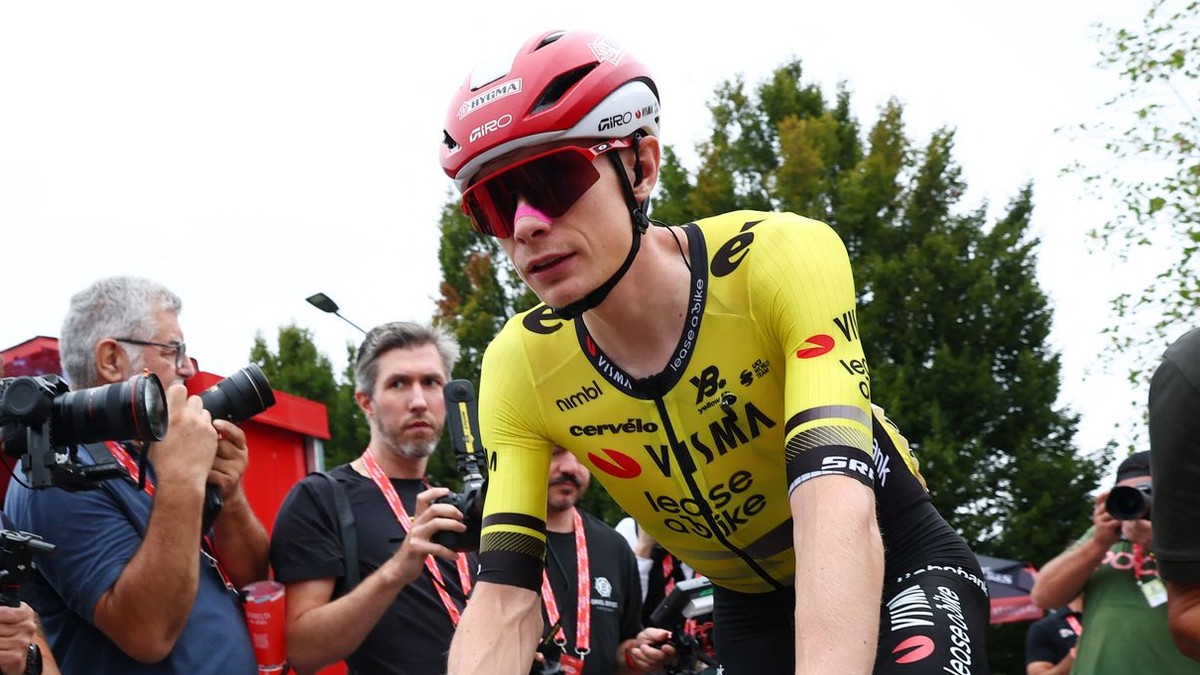 Dánsky cyklista Jonas Vingegaard.