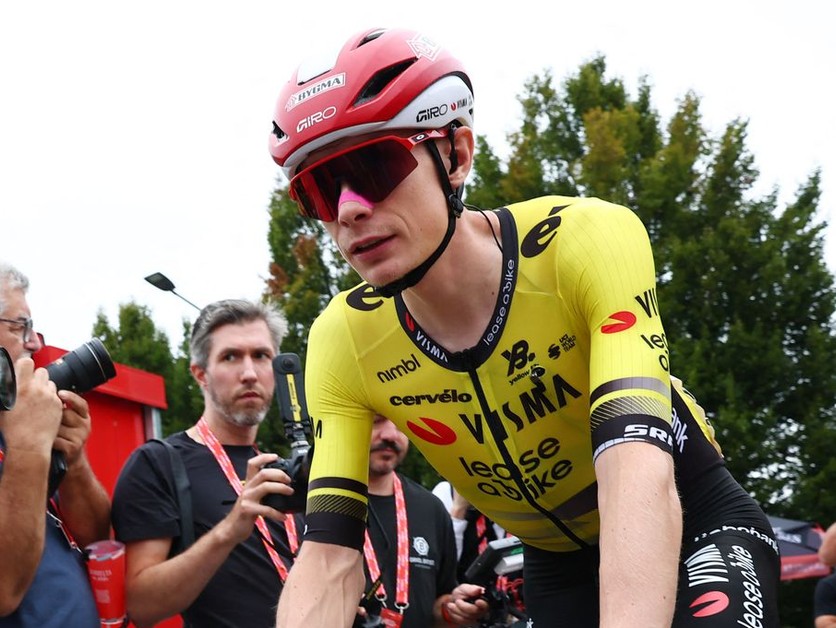 Dánsky cyklista Jonas Vingegaard.