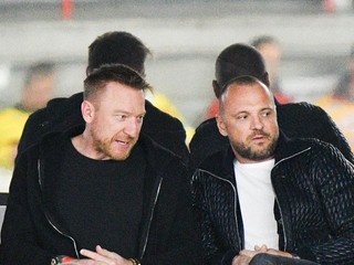 Marián Hossa a Marián Gáborík.