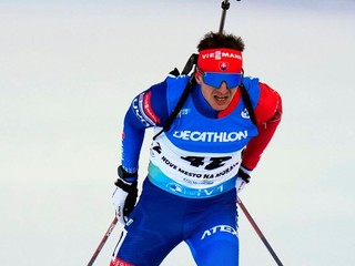 Slovenský biatlonista Michal Šima.